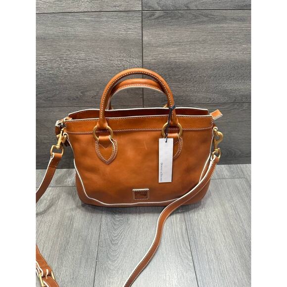 Dooney & Bourke Florentine Leather Short Handle Shopper Natural bag A613857 - Picture 11 of 14